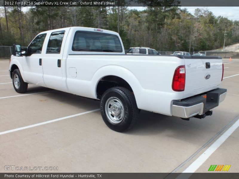 Oxford White / Steel 2012 Ford F250 Super Duty XL Crew Cab