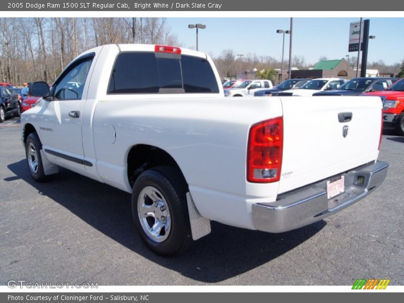 Bright White / Dark Slate Gray 2005 Dodge Ram 1500 SLT Regular Cab
