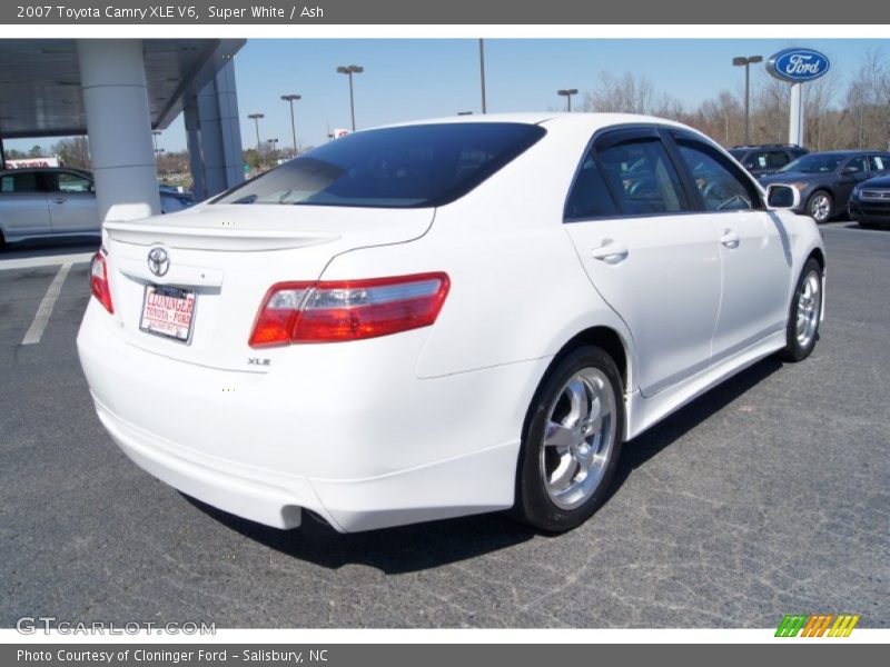 Super White / Ash 2007 Toyota Camry XLE V6