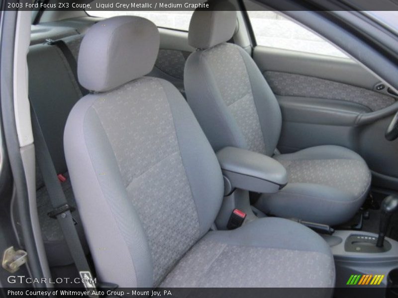 Liquid Grey Metallic / Medium Graphite 2003 Ford Focus ZX3 Coupe