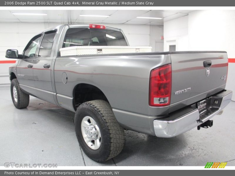 Mineral Gray Metallic / Medium Slate Gray 2006 Dodge Ram 2500 SLT Quad Cab 4x4
