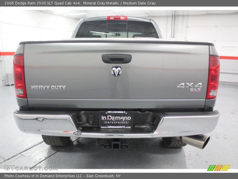 Mineral Gray Metallic / Medium Slate Gray 2006 Dodge Ram 2500 SLT Quad Cab 4x4