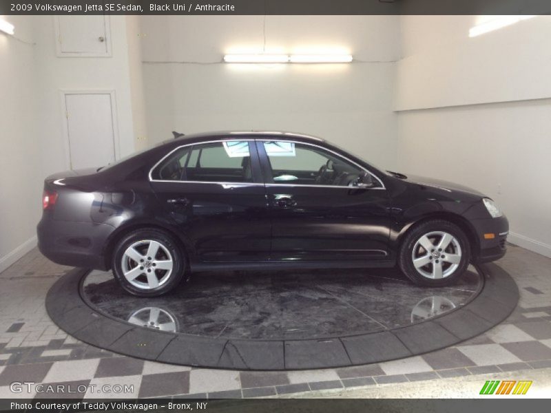 Black Uni / Anthracite 2009 Volkswagen Jetta SE Sedan