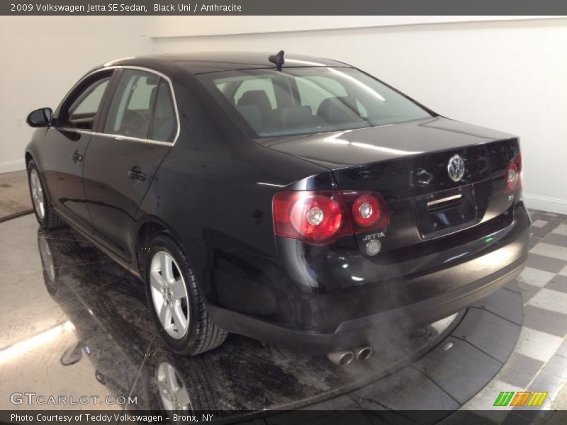 Black Uni / Anthracite 2009 Volkswagen Jetta SE Sedan