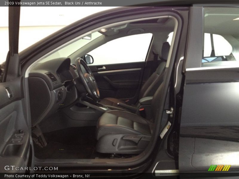 Black Uni / Anthracite 2009 Volkswagen Jetta SE Sedan