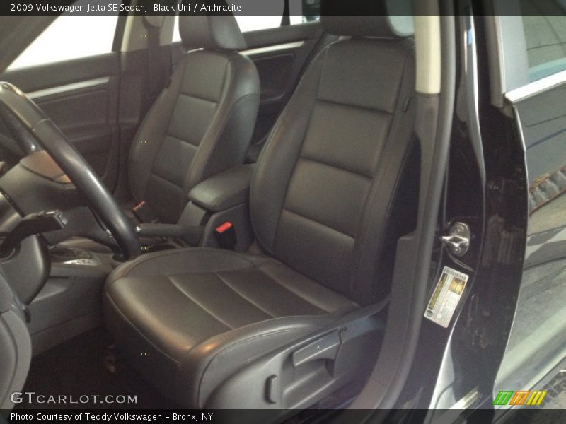 Black Uni / Anthracite 2009 Volkswagen Jetta SE Sedan