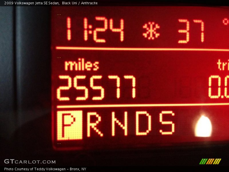 Black Uni / Anthracite 2009 Volkswagen Jetta SE Sedan