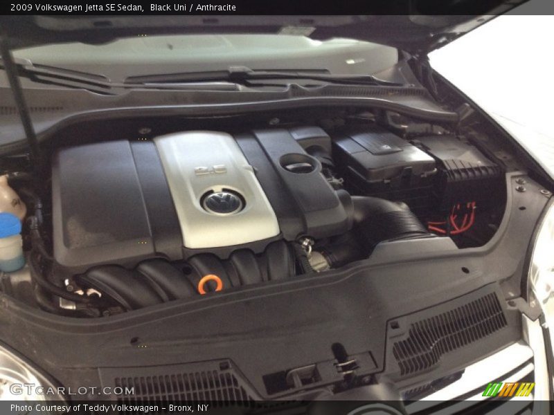 Black Uni / Anthracite 2009 Volkswagen Jetta SE Sedan