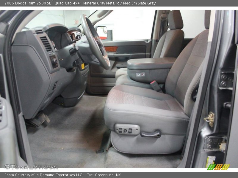 Mineral Gray Metallic / Medium Slate Gray 2006 Dodge Ram 2500 SLT Quad Cab 4x4