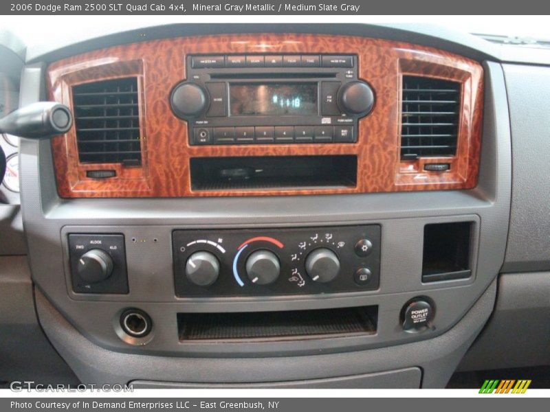 Mineral Gray Metallic / Medium Slate Gray 2006 Dodge Ram 2500 SLT Quad Cab 4x4