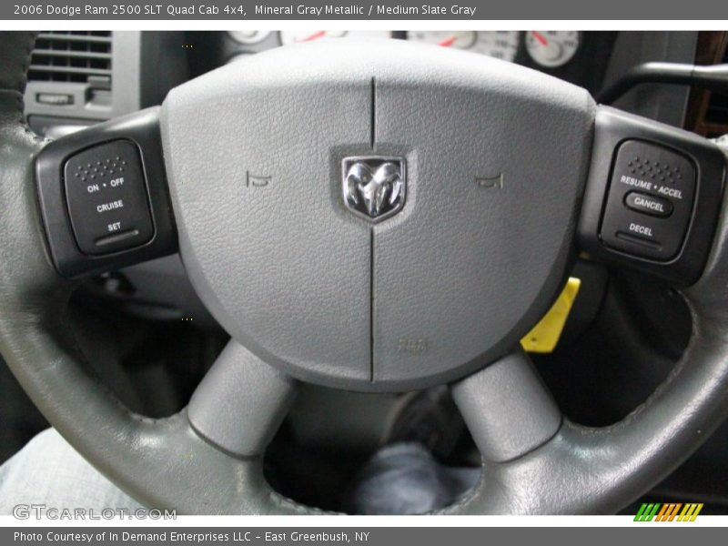 Mineral Gray Metallic / Medium Slate Gray 2006 Dodge Ram 2500 SLT Quad Cab 4x4
