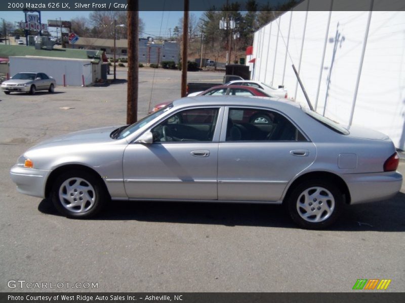 Silver Frost / Gray 2000 Mazda 626 LX