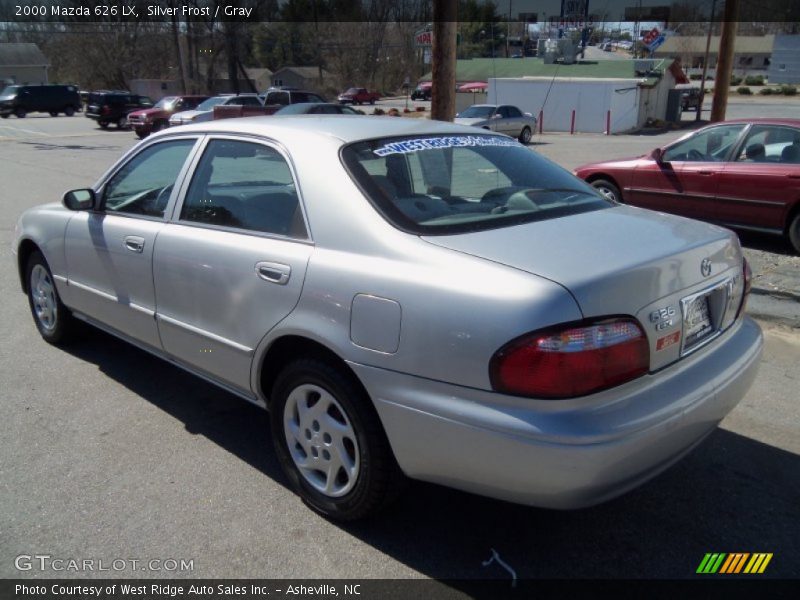 Silver Frost / Gray 2000 Mazda 626 LX