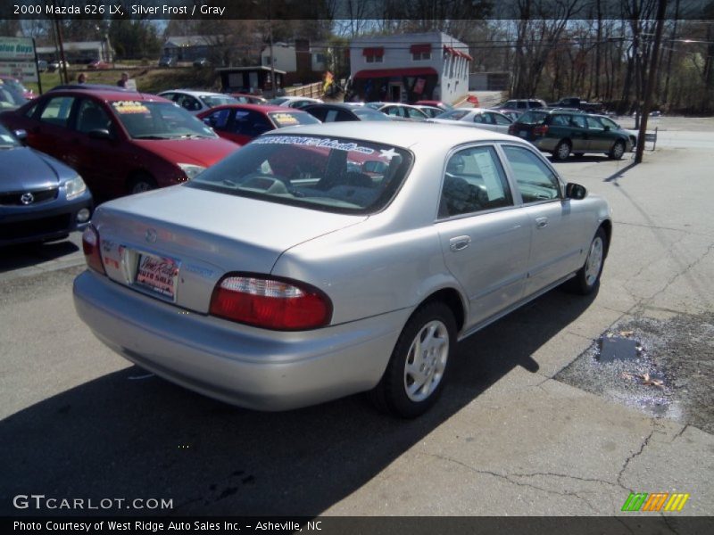 Silver Frost / Gray 2000 Mazda 626 LX