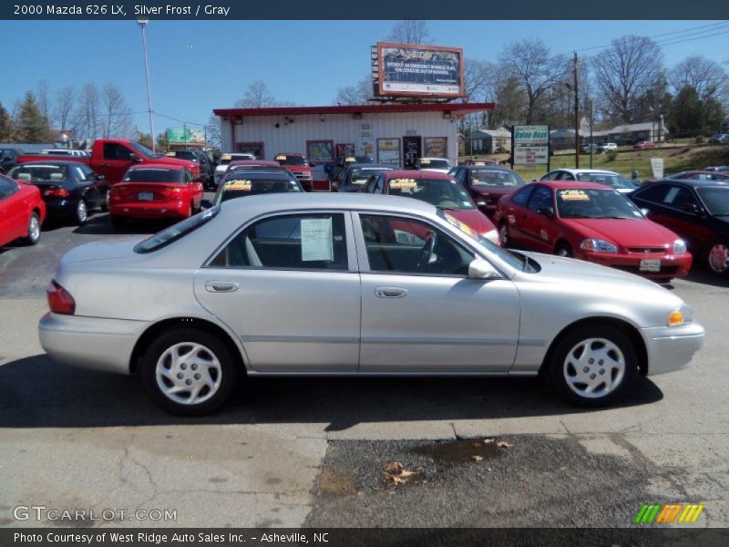 Silver Frost / Gray 2000 Mazda 626 LX