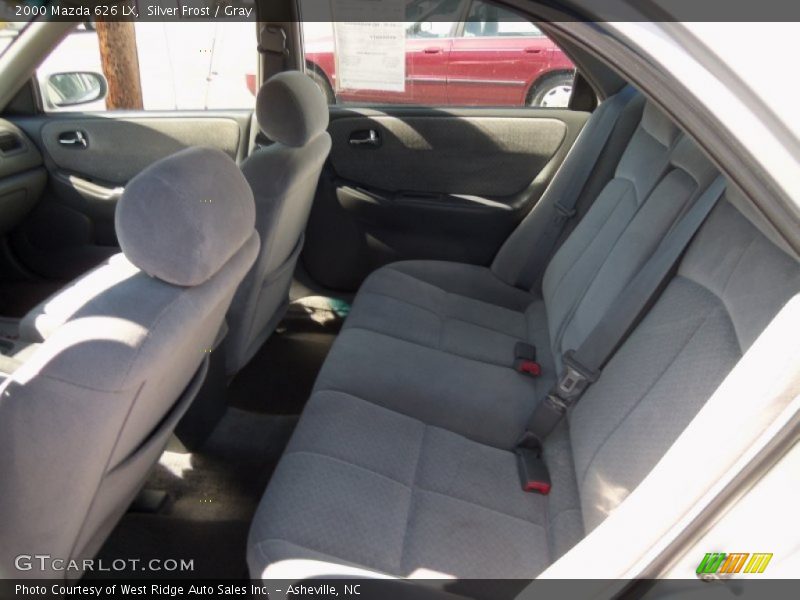Silver Frost / Gray 2000 Mazda 626 LX