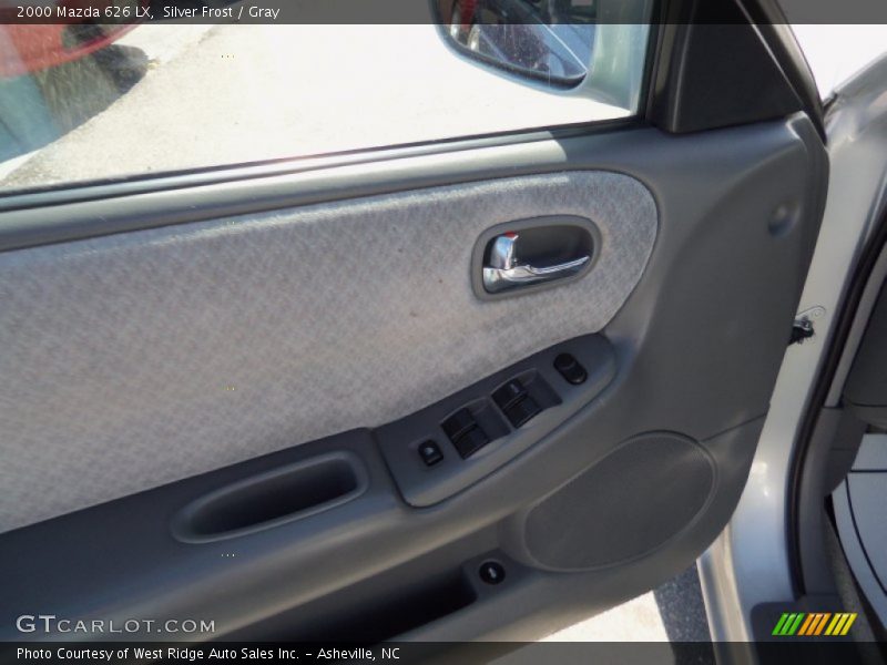 Silver Frost / Gray 2000 Mazda 626 LX