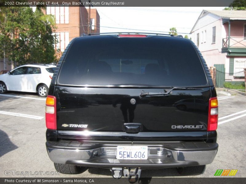 Onyx Black / Medium Gray/Neutral 2002 Chevrolet Tahoe LT 4x4