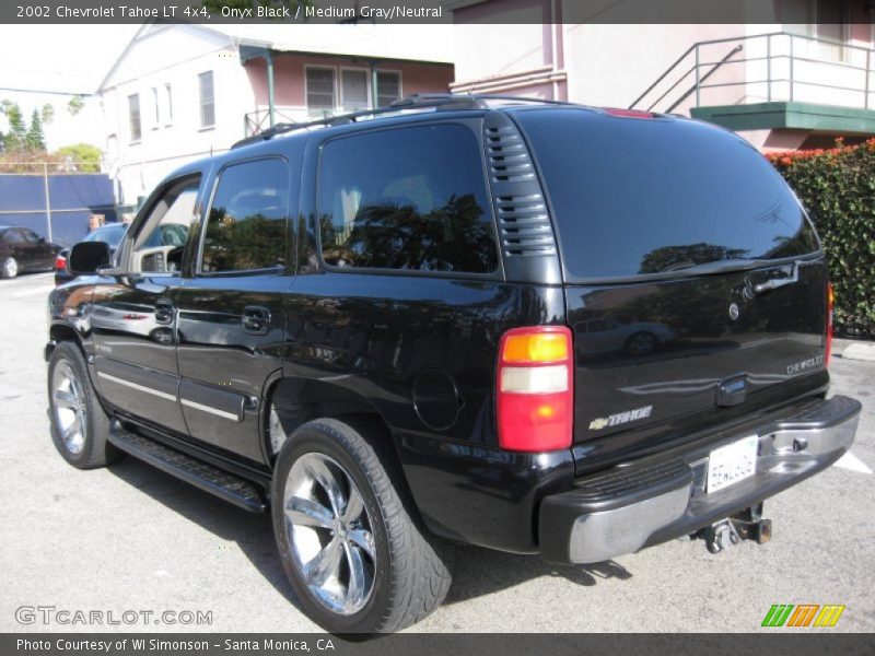 Onyx Black / Medium Gray/Neutral 2002 Chevrolet Tahoe LT 4x4