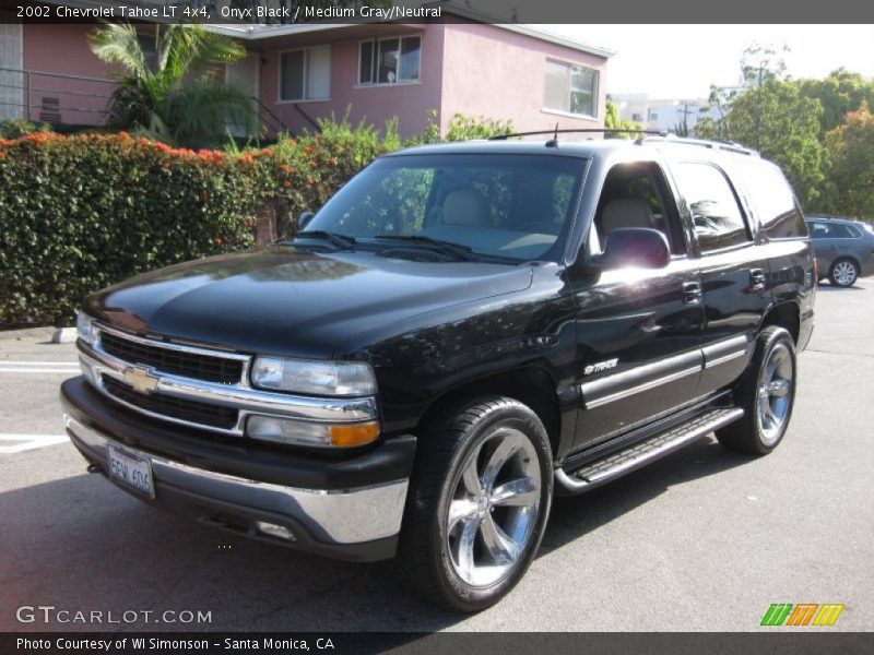 Onyx Black / Medium Gray/Neutral 2002 Chevrolet Tahoe LT 4x4