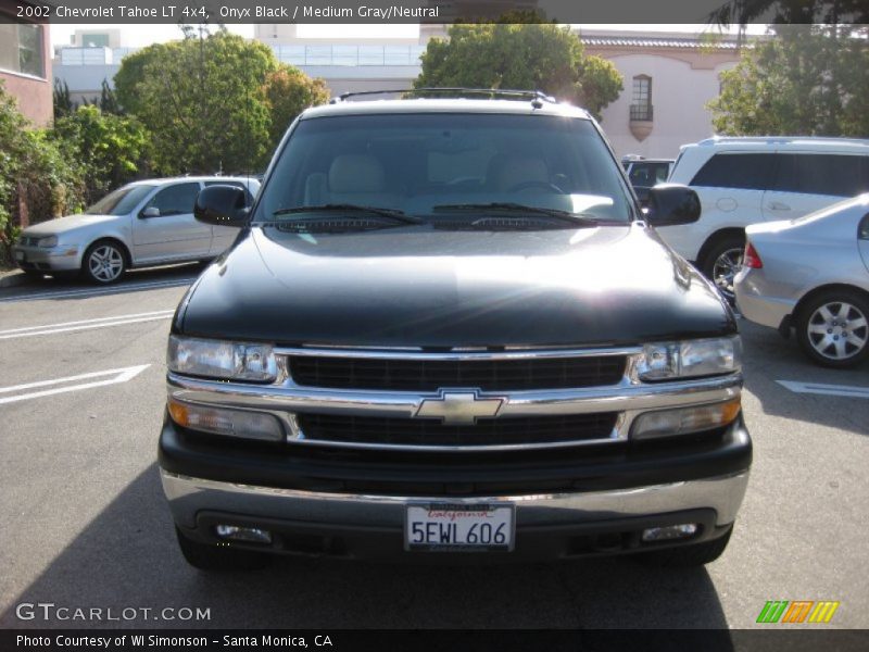 Onyx Black / Medium Gray/Neutral 2002 Chevrolet Tahoe LT 4x4