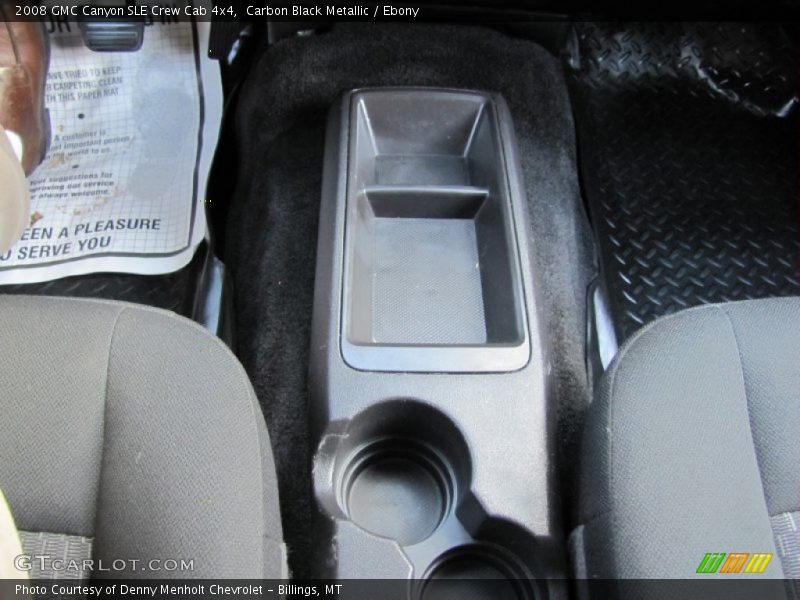 Carbon Black Metallic / Ebony 2008 GMC Canyon SLE Crew Cab 4x4