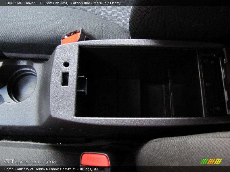 Carbon Black Metallic / Ebony 2008 GMC Canyon SLE Crew Cab 4x4