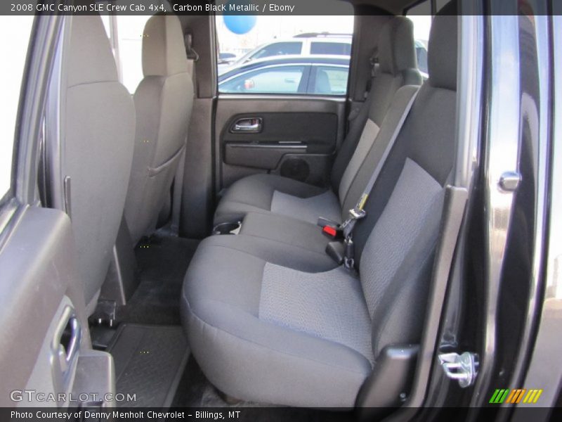 Carbon Black Metallic / Ebony 2008 GMC Canyon SLE Crew Cab 4x4