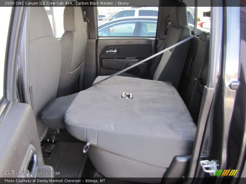 Carbon Black Metallic / Ebony 2008 GMC Canyon SLE Crew Cab 4x4