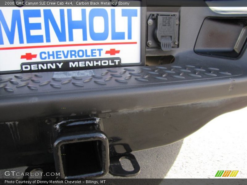 Carbon Black Metallic / Ebony 2008 GMC Canyon SLE Crew Cab 4x4