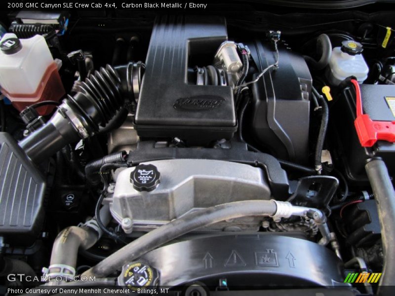  2008 Canyon SLE Crew Cab 4x4 Engine - 3.7 Liter DOHC 20-Valve VVT Vortec 5 Cylinder