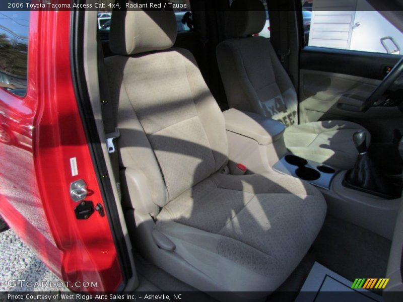 Radiant Red / Taupe 2006 Toyota Tacoma Access Cab 4x4