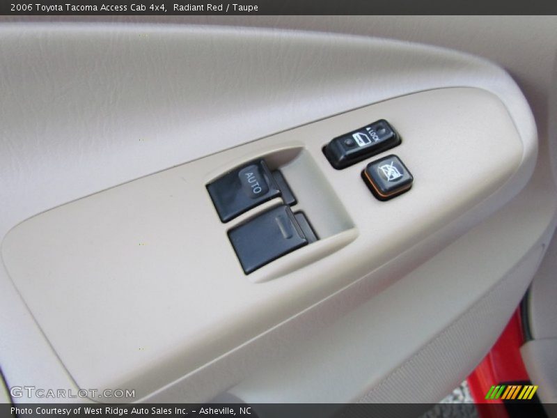 Radiant Red / Taupe 2006 Toyota Tacoma Access Cab 4x4