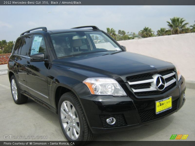 Black / Almond/Black 2012 Mercedes-Benz GLK 350