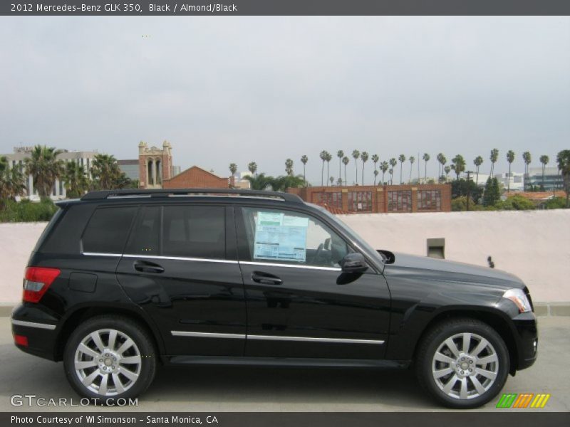 Black / Almond/Black 2012 Mercedes-Benz GLK 350