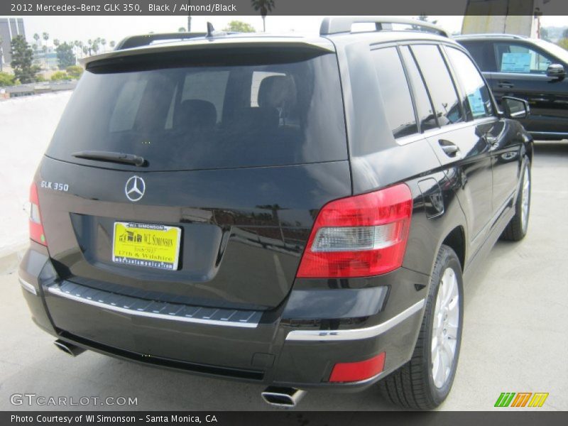 Black / Almond/Black 2012 Mercedes-Benz GLK 350
