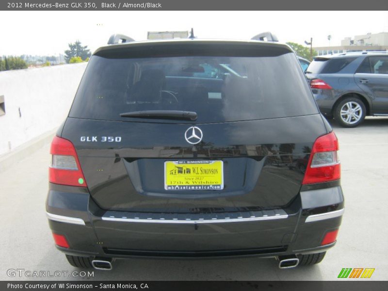 Black / Almond/Black 2012 Mercedes-Benz GLK 350