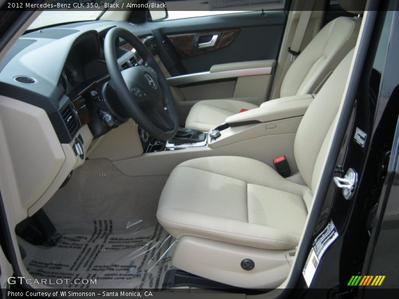 Black / Almond/Black 2012 Mercedes-Benz GLK 350