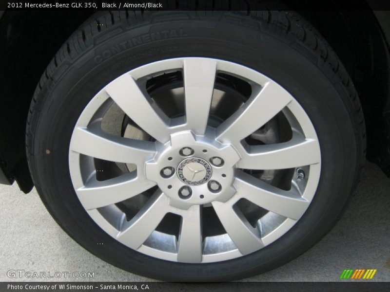 Black / Almond/Black 2012 Mercedes-Benz GLK 350