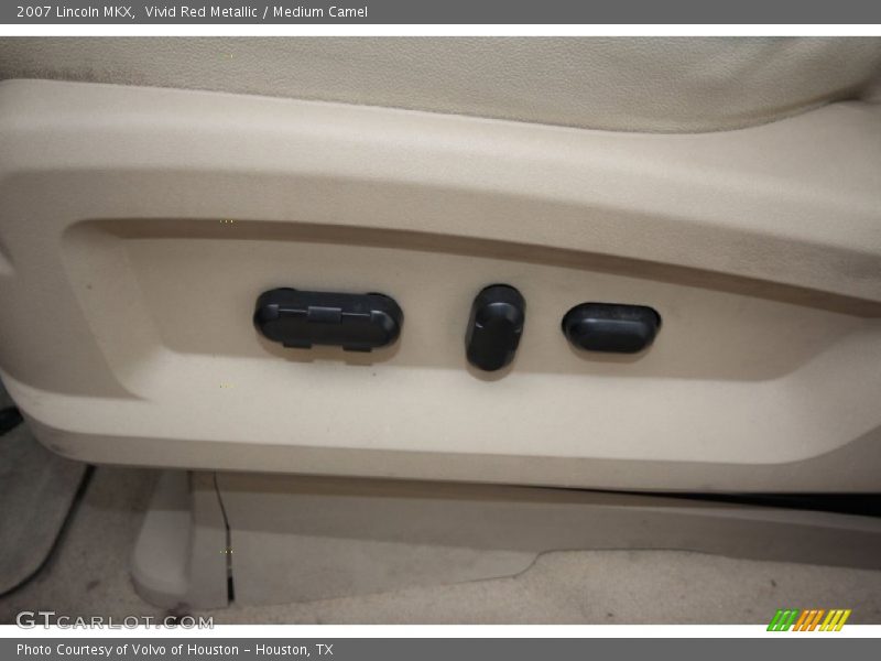 Vivid Red Metallic / Medium Camel 2007 Lincoln MKX