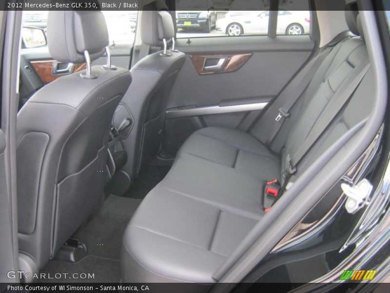 Black / Black 2012 Mercedes-Benz GLK 350