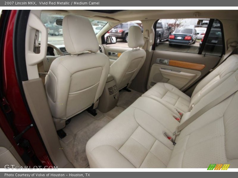 Vivid Red Metallic / Medium Camel 2007 Lincoln MKX