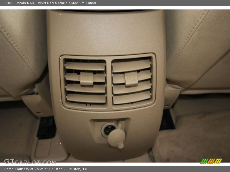 Vivid Red Metallic / Medium Camel 2007 Lincoln MKX