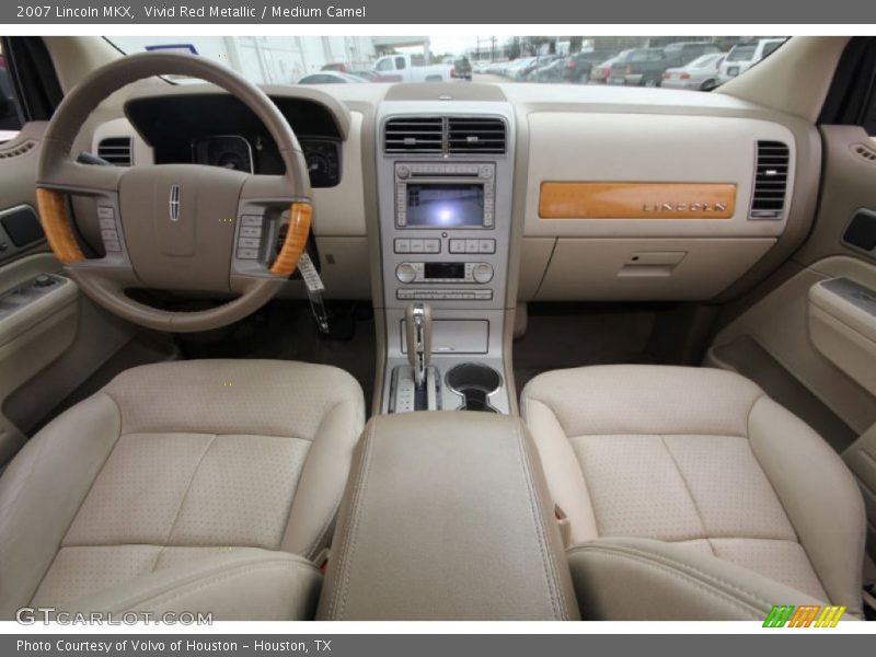 Vivid Red Metallic / Medium Camel 2007 Lincoln MKX