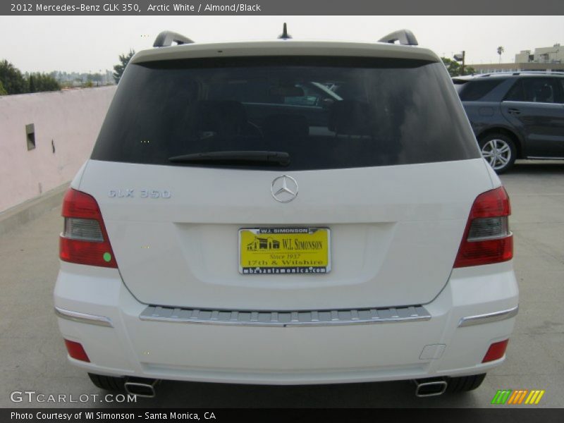 Arctic White / Almond/Black 2012 Mercedes-Benz GLK 350