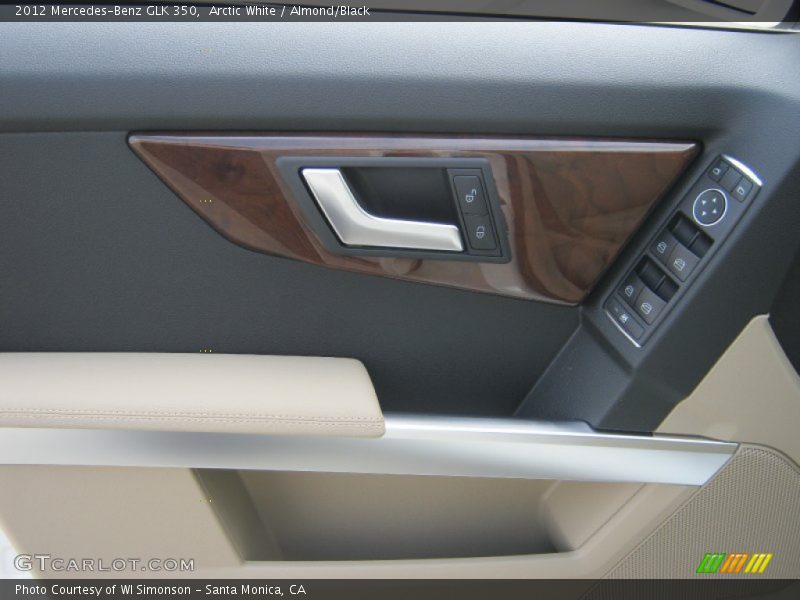 Arctic White / Almond/Black 2012 Mercedes-Benz GLK 350