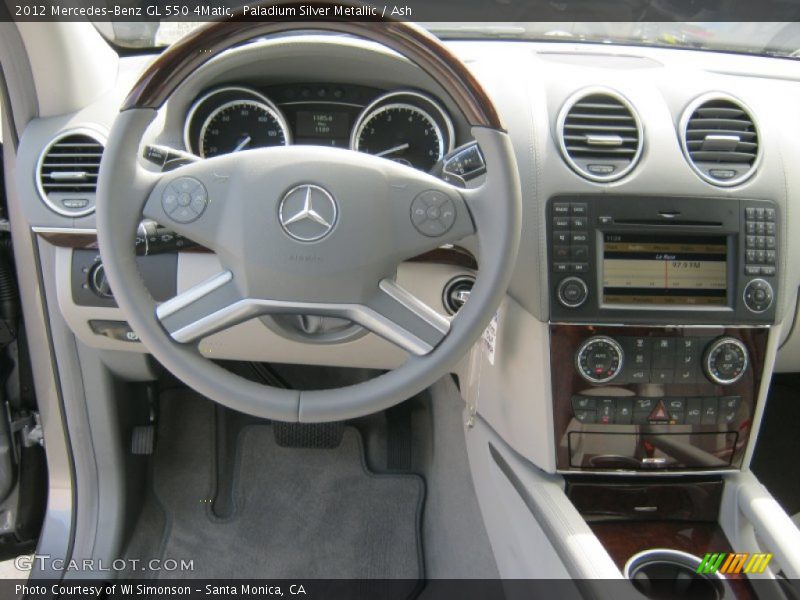 Paladium Silver Metallic / Ash 2012 Mercedes-Benz GL 550 4Matic