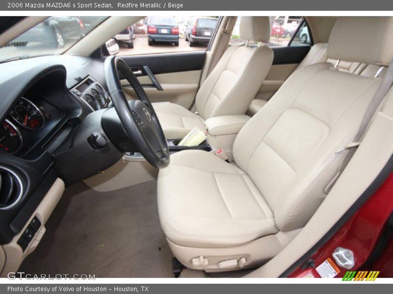  2006 MAZDA6 s Sport Sedan Beige Interior
