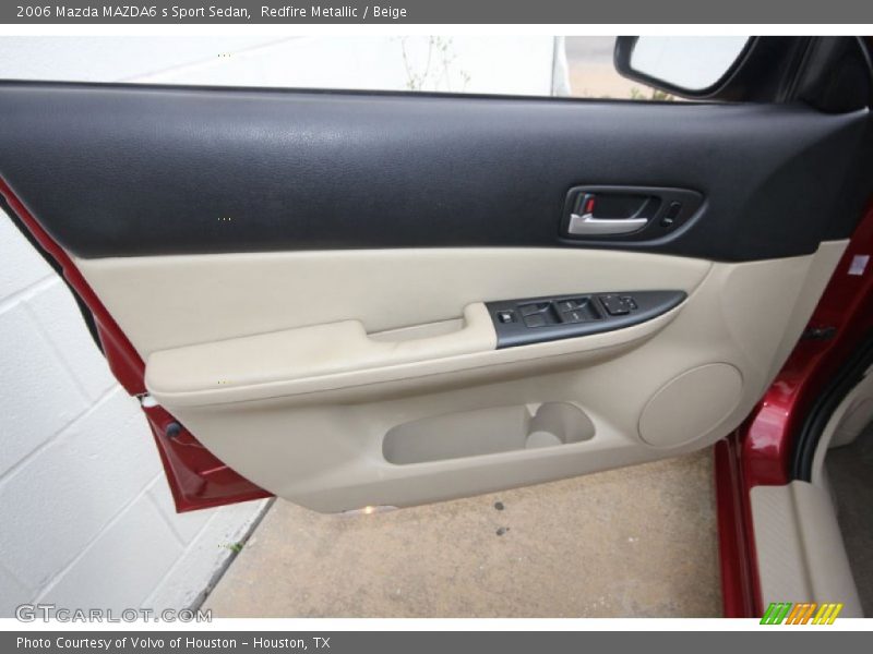 Redfire Metallic / Beige 2006 Mazda MAZDA6 s Sport Sedan