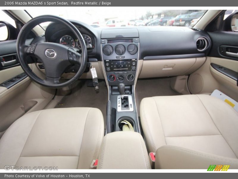 Dashboard of 2006 MAZDA6 s Sport Sedan